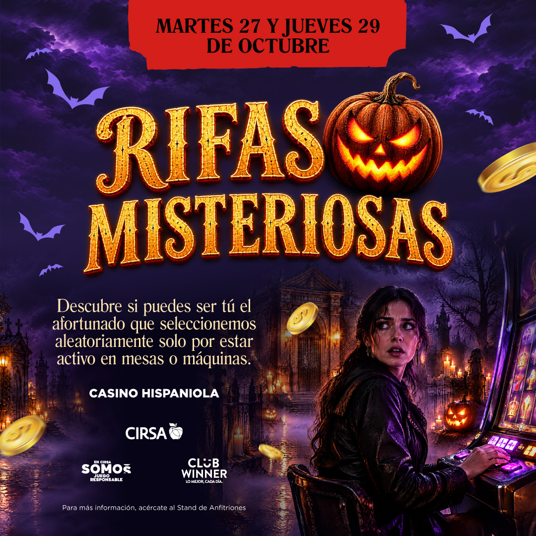 Misterio y Fortuna The Haunted Night Hispaniola 2026 Rifas Misterioasas - Web