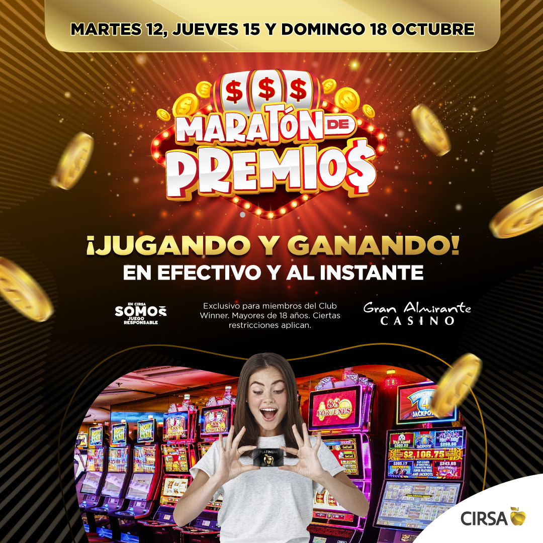 Web Almirante octubre 2026 Maraton de Premios