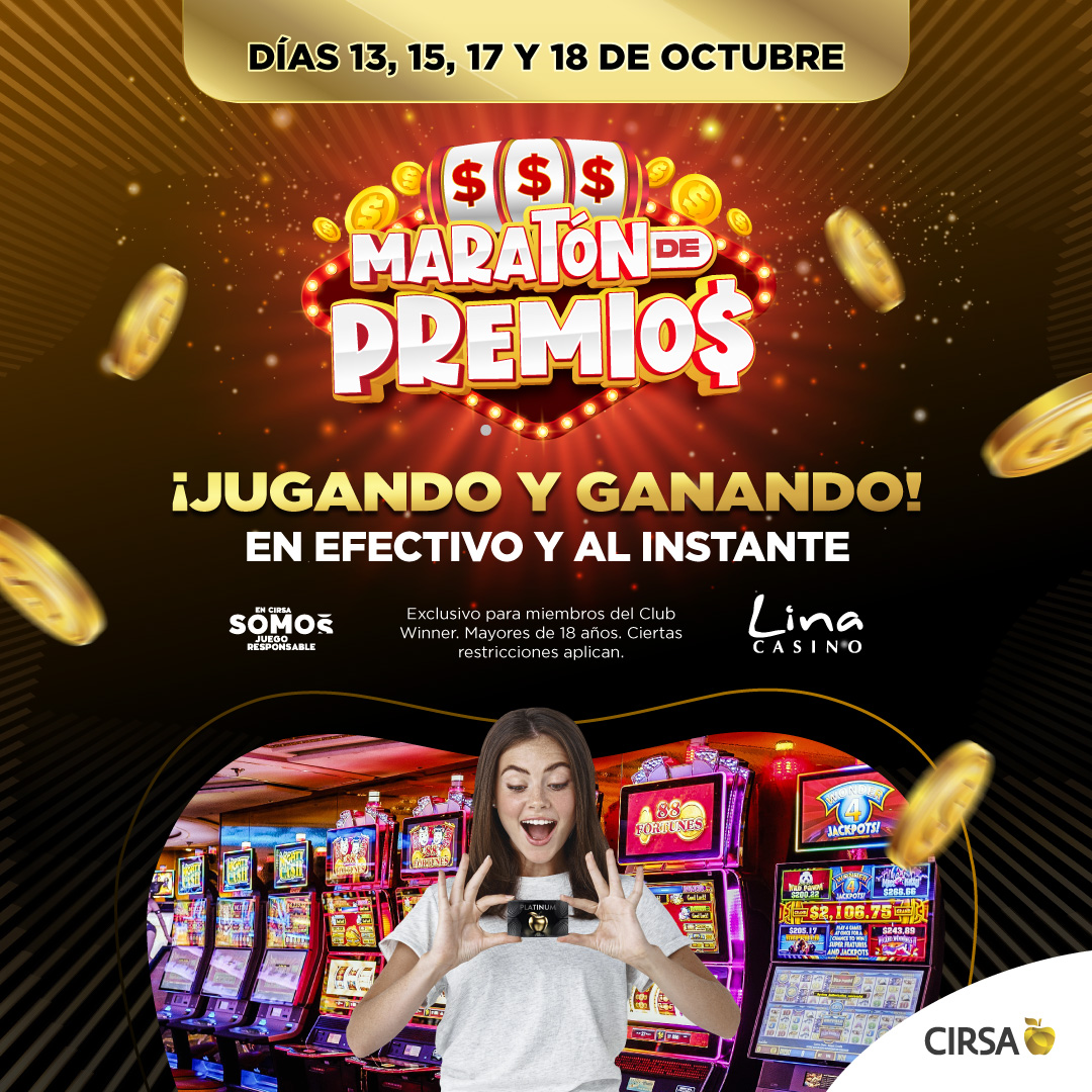 Web Lina octubre 2026 Maraton de Premios