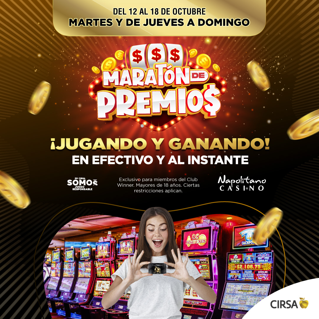 Web Napolitano octubre 2026 Maraton de Premios